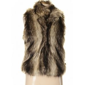 Ci Sono Faux Fur Vest